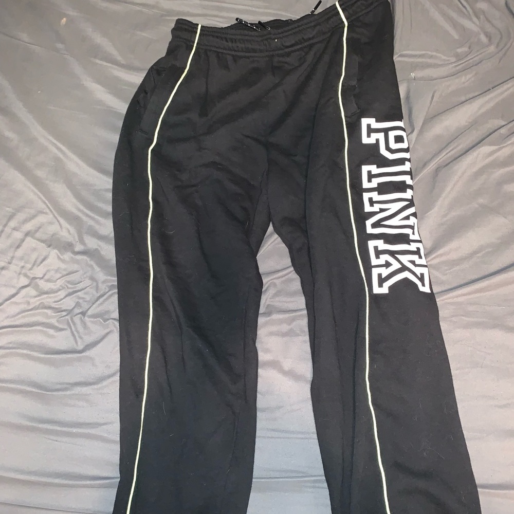 Pink Baggy Sweatpants